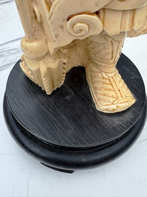 Lot 253 - CHINESE WARRIOR FIGURE