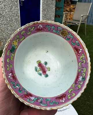 Lot 259 - CHINESE PERANAKAN NONYA STRAITS PORCELAIN BOWL