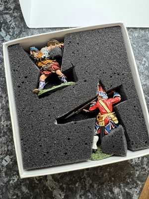 Lot 260 - JOHN JENKINS DESIGNS, FOUR LIMITED EDITION PAINTED LEAD SOLDIER GROUPS