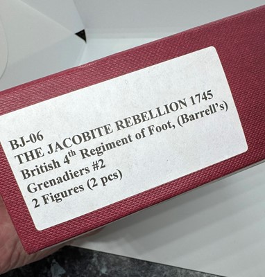 Lot 260 - JOHN JENKINS DESIGNS, FOUR LIMITED EDITION PAINTED LEAD SOLDIER GROUPS