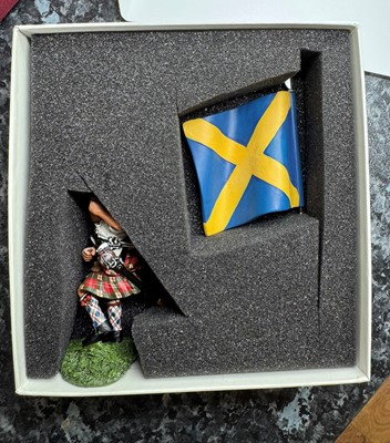 Lot 260 - JOHN JENKINS DESIGNS, FOUR LIMITED EDITION PAINTED LEAD SOLDIER GROUPS