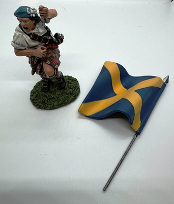 Lot 260 - JOHN JENKINS DESIGNS, FOUR LIMITED EDITION PAINTED LEAD SOLDIER GROUPS