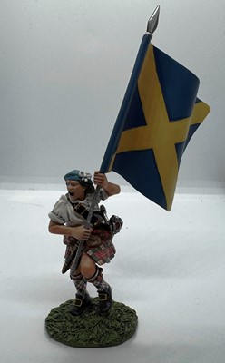 Lot 260 - JOHN JENKINS DESIGNS, FOUR LIMITED EDITION PAINTED LEAD SOLDIER GROUPS