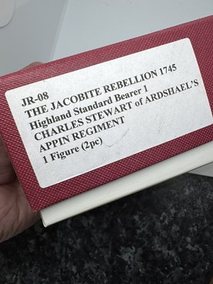 Lot 260 - JOHN JENKINS DESIGNS, FOUR LIMITED EDITION PAINTED LEAD SOLDIER GROUPS