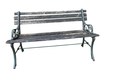 Lot 246 - GARDEN BENCH SEAT