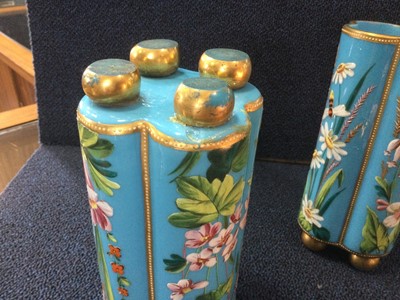 Lot 1312 - PAIR OF MOSAR VASES
