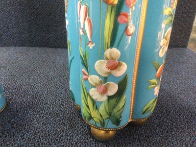 Lot 1312 - PAIR OF MOSAR VASES