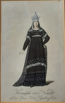 Lot 275 - FOUR ENGRAVINGS AFTER CHARACTERS FROM THE MAGIC FLUTE