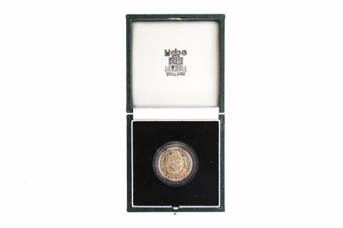 Lot 548 - GOLD PROOF DOUBLE SOVEREIGN DATED 1989...