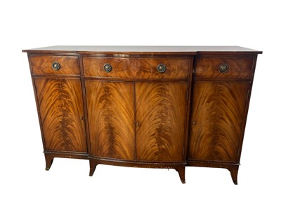 Lot 217 - REPRODUCTION MAHOGANY DINING SUITE