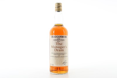 Lot 294 - CRAGGANMORE 17 YEAR OLD MANAGER'S DRAM 75CL