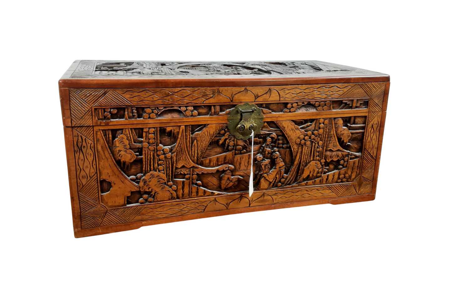Lot 270 - CHINESE CAMPHORWOOD CHEST