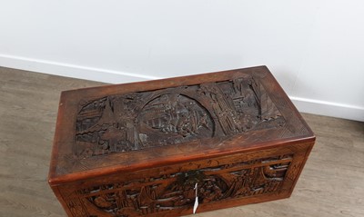 Lot 270 - CHINESE CAMPHORWOOD CHEST