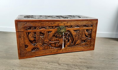Lot 270 - CHINESE CAMPHORWOOD CHEST
