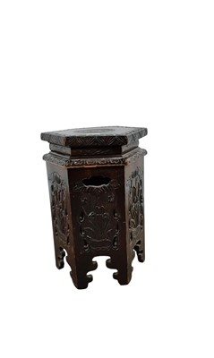 Lot 272 - MAHOGANY PLANTSTAND