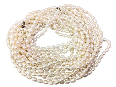 Lot 301 - GROUP OF COSTUME JEWELLERY