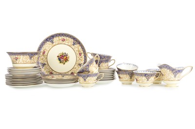 Lot 1316 - ROYAL WORCESTER PART TEA SERVICE