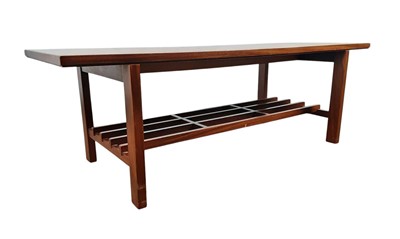 Lot 312 - TEAK COFFEE TABLE