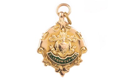 Lot 1739 - JOCK WEIR, CELTIC F.C., GLASGOW CUP WINNERS GOLD MEDAL