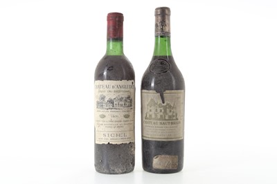 Lot 316 - CHATEAU HAUT-BRION 1966 AND CHATEAU D'ANGLUDET 1971