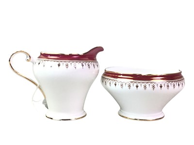 Lot 377 - AYNSLEY PART TEA SERVICE