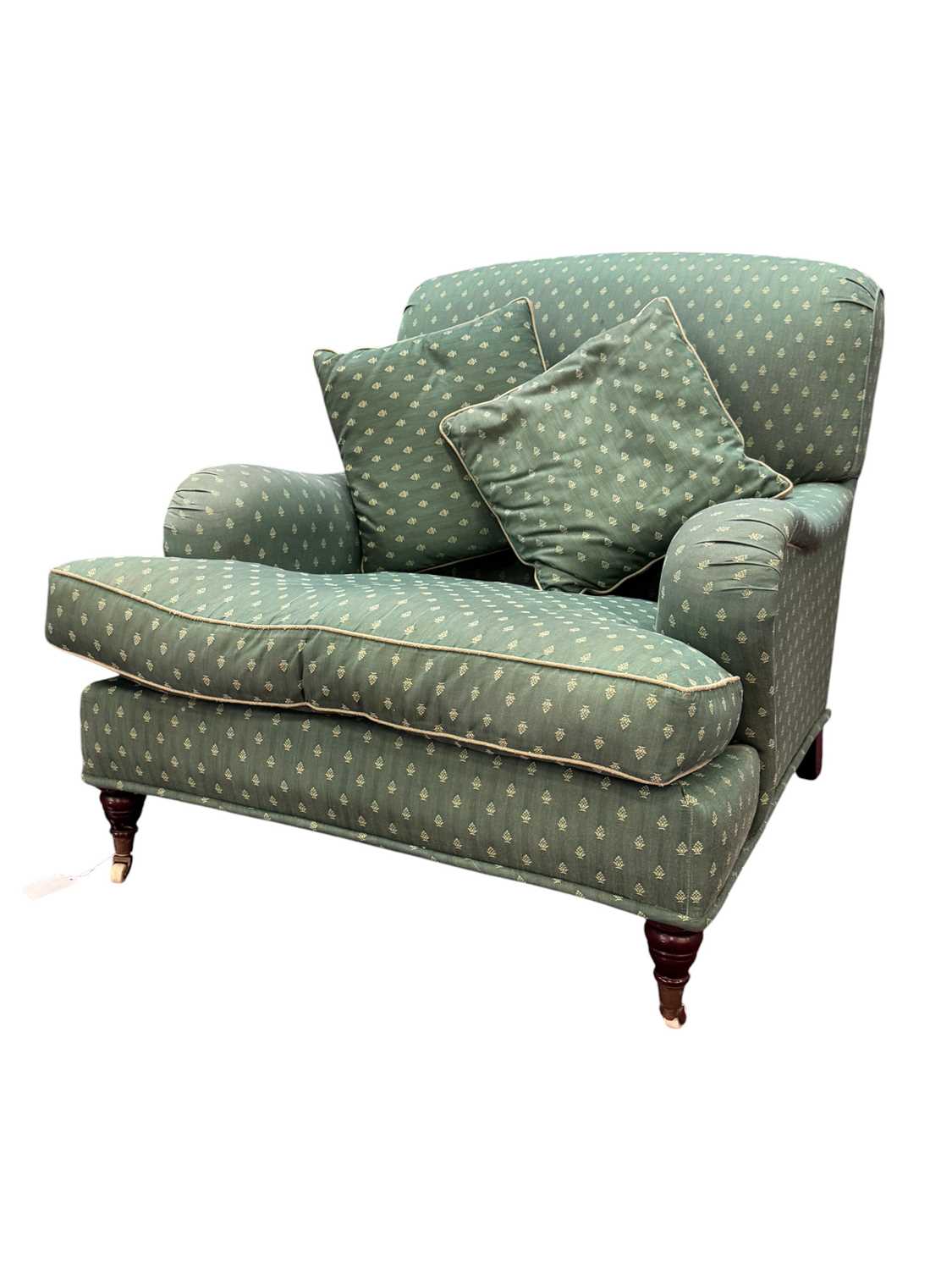 Lot 1322 - IN THE MANNER OF HOWARD & SONS, ARMCHAIR