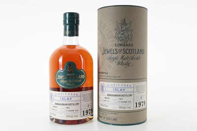 Lot 97 - **BUNNAHABHAIN 1979 25 YEAR OLD LOMBARD JEWELS OF SCOTLAND