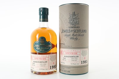 Lot 99 - **GLEN KEITH 1985 30 YEAR OLD LOMBARD JEWELS OF SCOTLAND