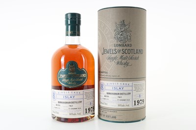 Lot 115 - **BUNNAHABHAIN 1979 25 YEAR OLD LOMBARD JEWELS OF SCOTLAND