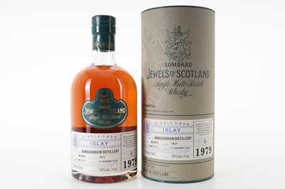 Lot 151 - **BUNNAHABHAIN 1979 25 YEAR OLD LOMBARD JEWELS OF SCOTLAND