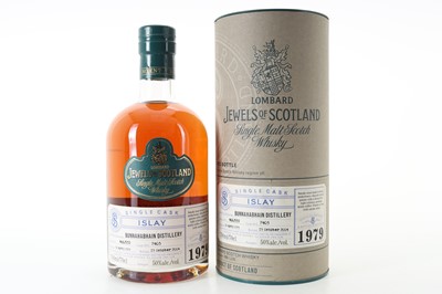 Lot 169 - **BUNNAHABHAIN 1979 25 YEAR OLD LOMBARD JEWELS OF SCOTLAND