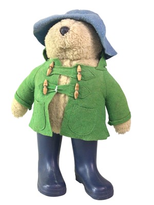 Lot 393 - VINTAGE PADDINGTON STYLE BEAR