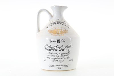Lot 107 - BOWMORE 15 YEAR OLD GLASGOW GARDEN FESTIVAL DECANTER 75CL