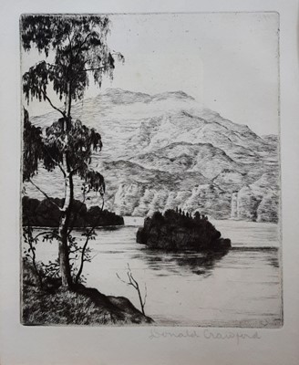 Lot 406 - THREE ETCHINGS