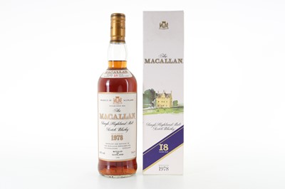 Lot 179 - MACALLAN 1978 18 YEAR OLD