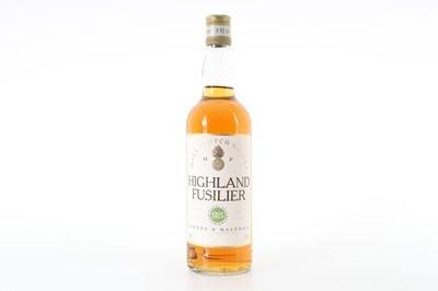Lot 185 - HIGHLAND FUSILIER 25 YEAR OLD GORDON & MACPHAIL