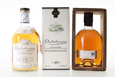 Lot 199 - DALWHINNIE 15 YEAR OLD AND GLENROTHES 1992