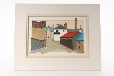 Lot 217 - 34 SCOTTISH MALT WHISKY DISTILLERIES MOUNTED PRINTS