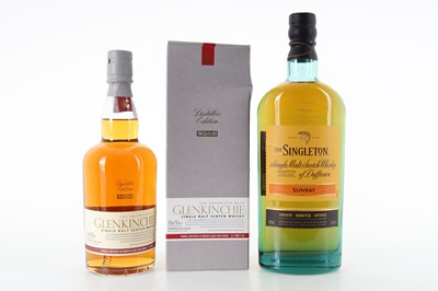 Lot 229 - GLENKINCHIE 2004 DISTILLERS EDITION AND SINGLETON OF DUFFTOWN SUNRAY