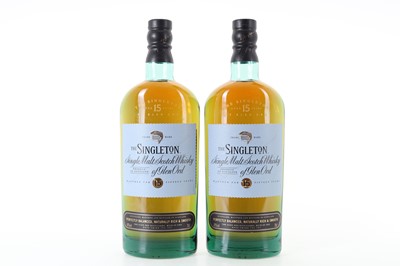 Lot 237 - 2 BOTTLES OF SINGLETON OF GLEN ORD 15 YEAR OLD