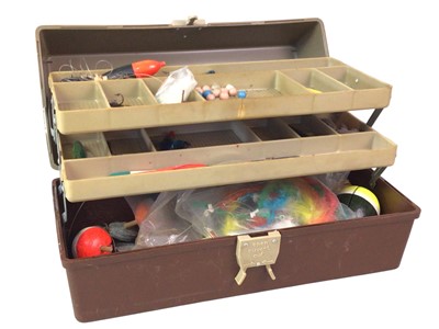 Lot 442 - FISHING TACKLE BOX