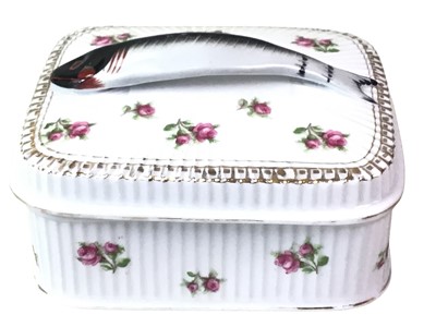 Lot 450 - GROUP OF TWELVE LIDDED SARDINE DISHES