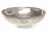 Lot 365 - AMERICAN SILVER BOWL marked 'Sterling A13' to...