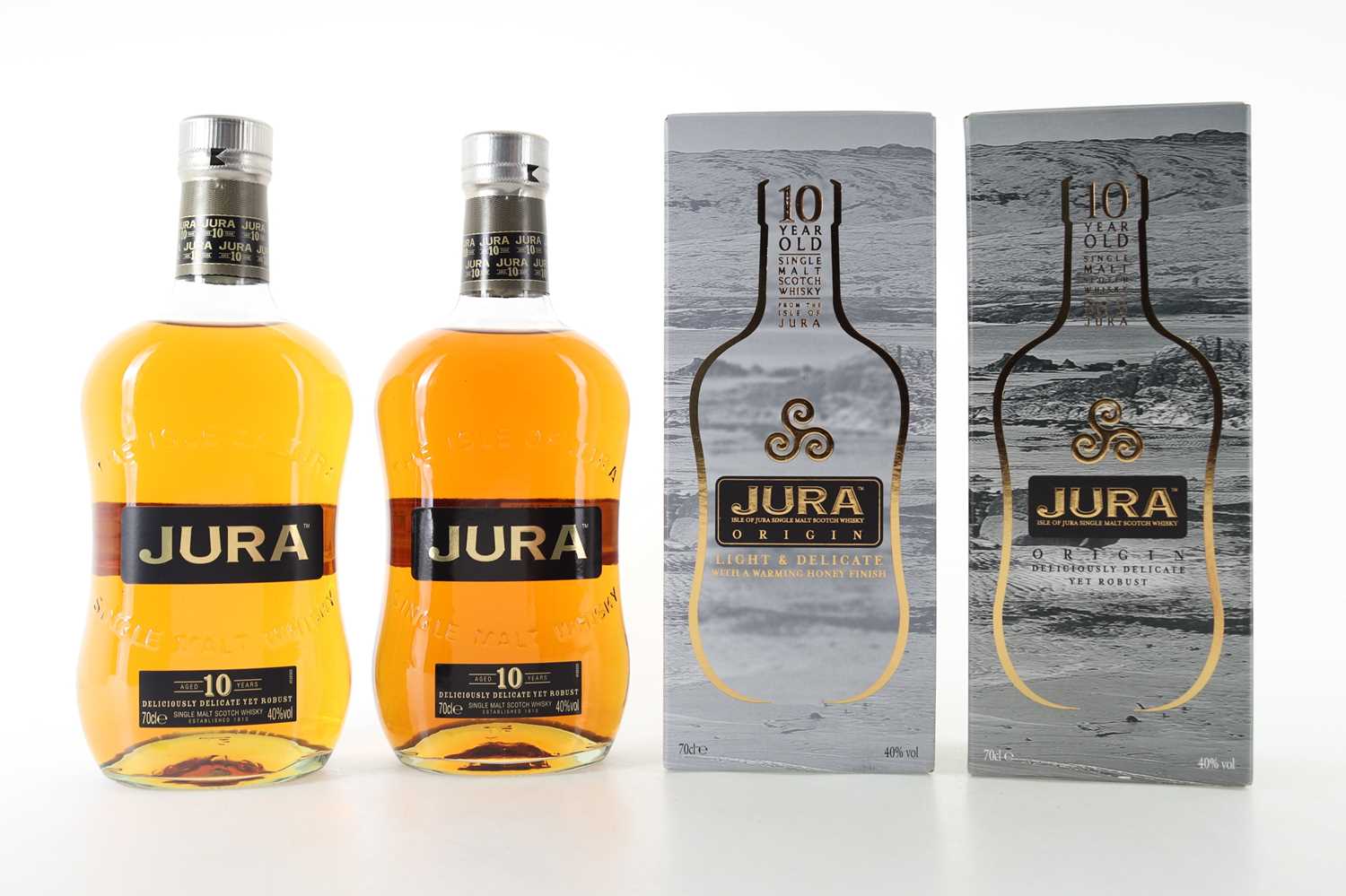 Lot 5 - 2 BOTTLES OF JURA ORIGIN