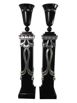 Lot 469 - PAIR OF ITALIAN STYLE PEDESTALS