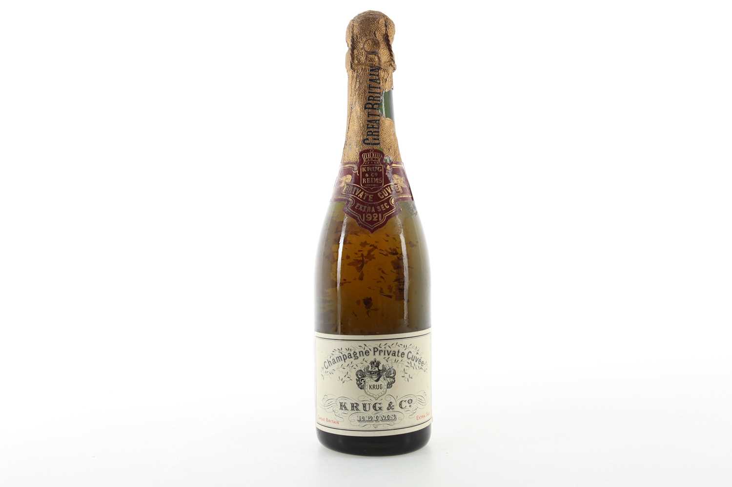 Lot 15 - KRUG 1921 PRIVATE CUVEE HALF BOTTLE
