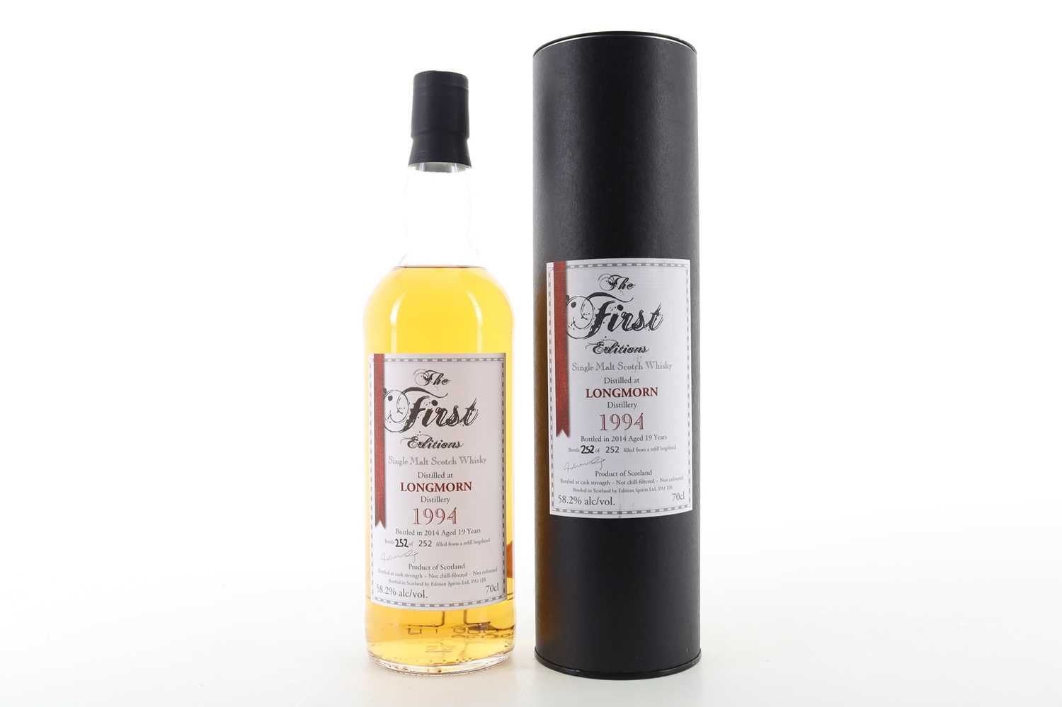 Lot 21 - LONGMORN 1994 19 YEAR OLD FIRST EDITIONS