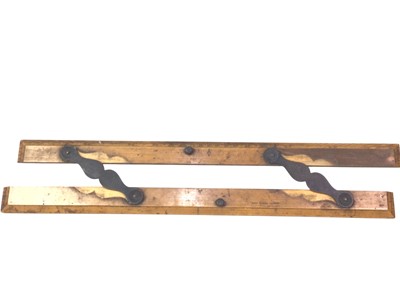 Lot 473 - CAPT. FIELD'S IMPROVED BOXWOOD CHART RULE