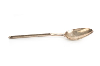 Lot 830 - GEORGE I IRISH SILVER RAT-TAIL MARROW SPOON