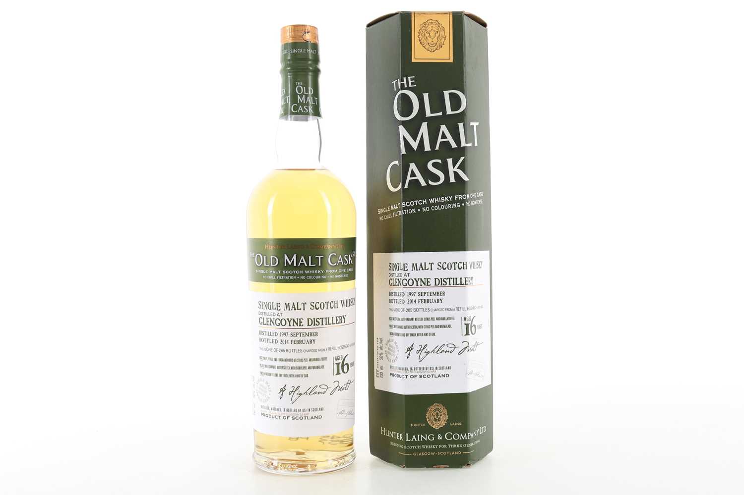 Lot 45 - GLENGOYNE 1997 16 YEAR OLD DOUGLAS LAING OLD MALT CASK